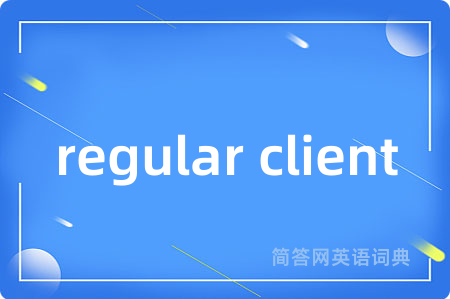 regular client