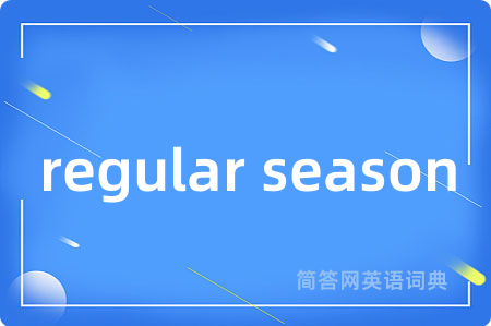 regular season