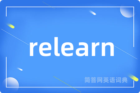 relearn