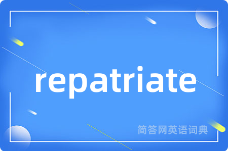repatriate