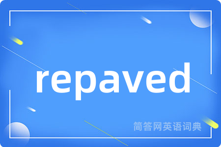 repaved