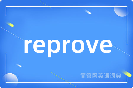 reprove