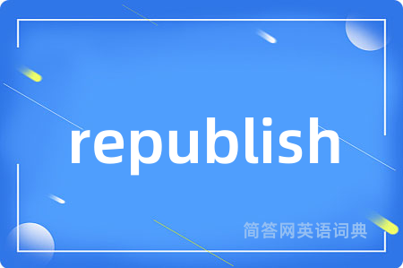 republish