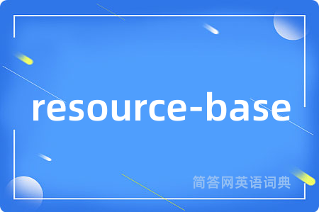 resource-base