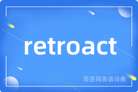 retroact