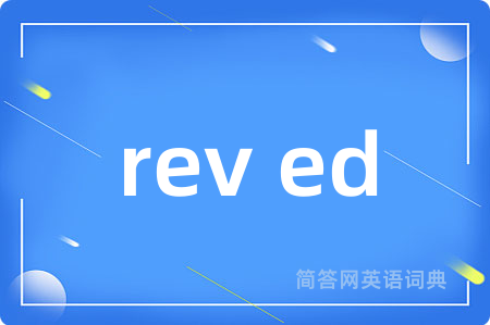 rev ed