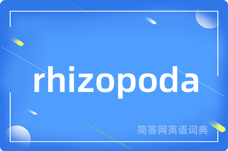 rhizopoda