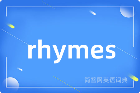 rhymes