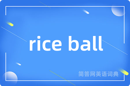 rice ball