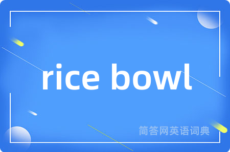 rice bowl