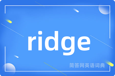 ridge
