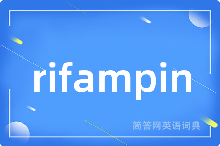 rifampin