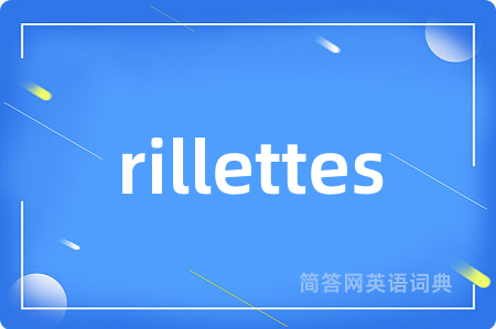 rillettes