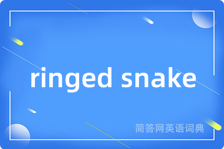 ringed snake
