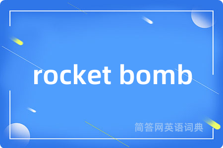 rocket bomb