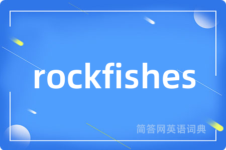 rockfishes