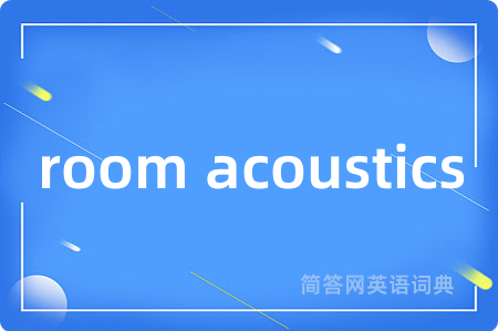 room acoustics