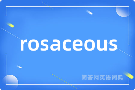 rosaceous