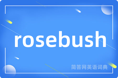 rosebush