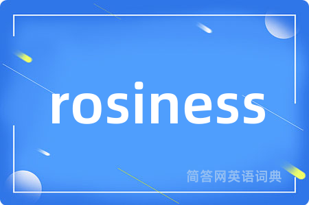 rosiness