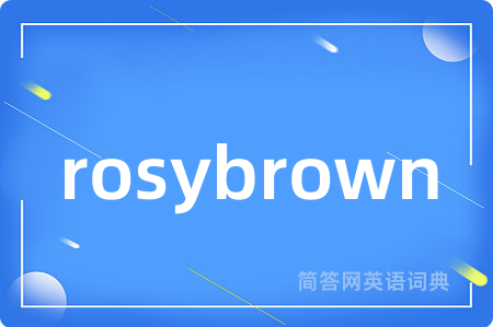 rosybrown