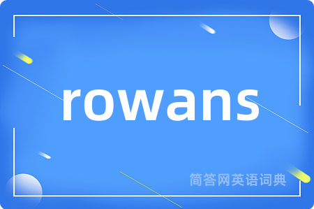 rowans