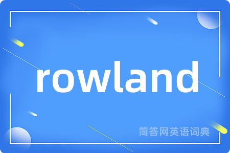 rowland