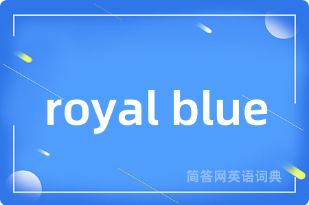 royal blue