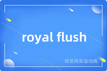 royal flush
