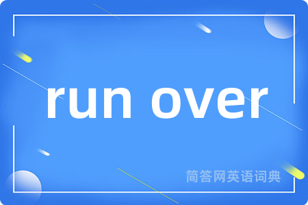 run over