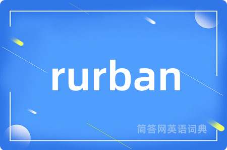 rurban