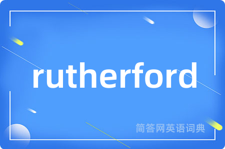 rutherford