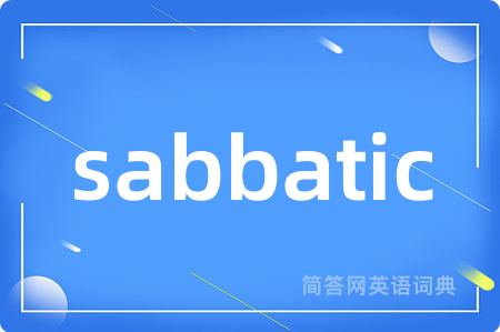 sabbatic
