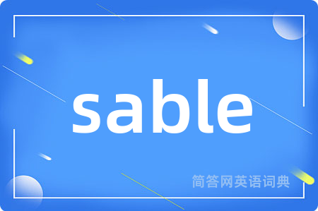 sable