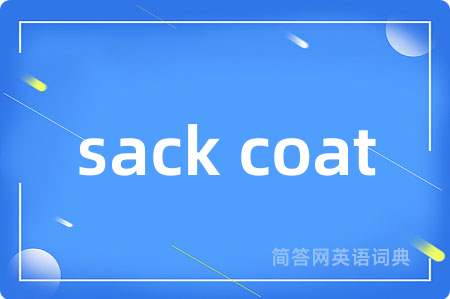 sack coat