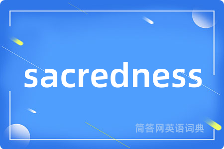 sacredness