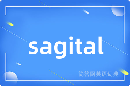 sagital是什么意思,sagital的中文翻译 sagital