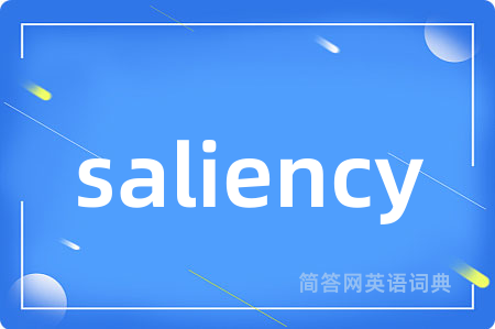 saliency