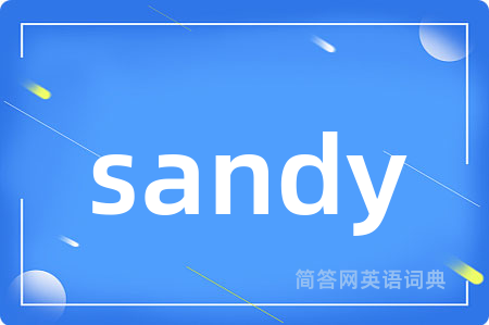 sandy