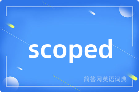scoped