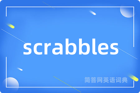 scrabbles