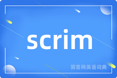 scrim