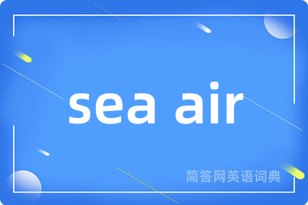 sea air是什么意思,sea air的中文翻译 sea air