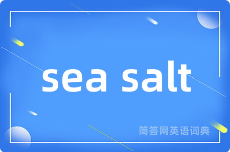 sea salt