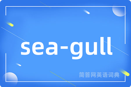 sea-gull是什么意思,sea-gull的中文翻译 sea-gull
