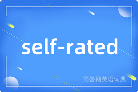 self-rated