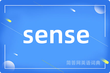 sense