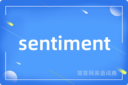 sentiment