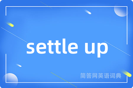 settle up