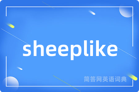 sheeplike